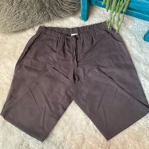 Columbia Linen blend cropped pants